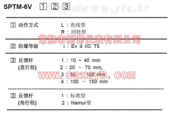 sptm-6v智能阀位变送器